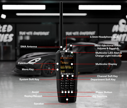 UNIDEN SDS-100 Programmed Scanner